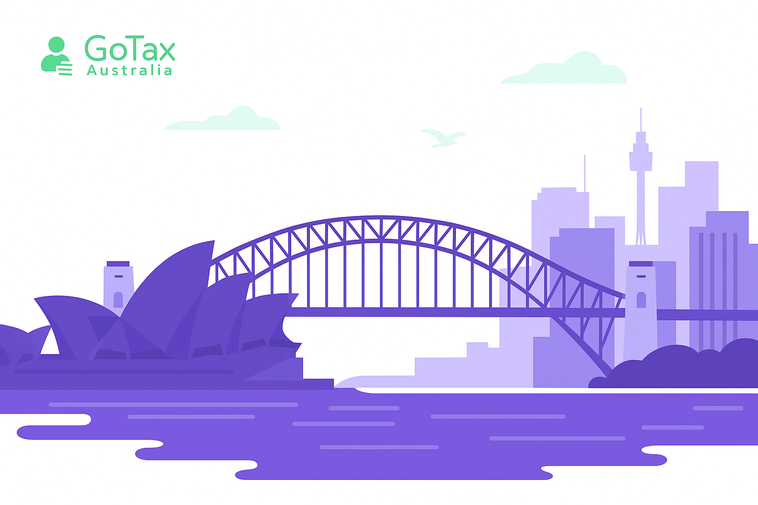 Sydney Illustration – GoTax Australia Blog EN
